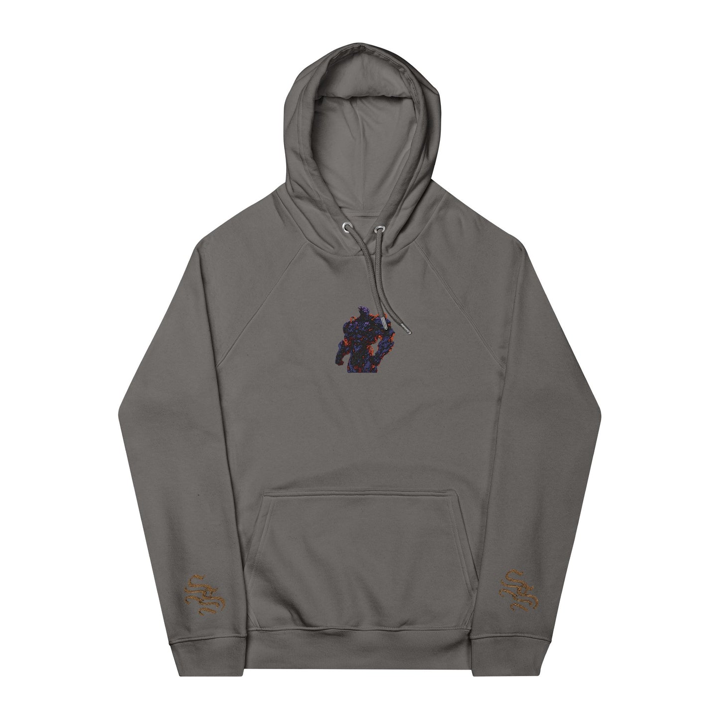 Unisex Eco-Friendly Embroidered Hoodie - Stylish Comfort for Everyday Wear