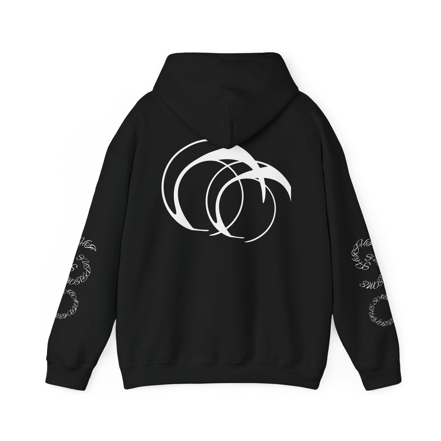 Golden Warrior Hoodie - Unisex Heavy Blend Sweatshirt with Artistic Design