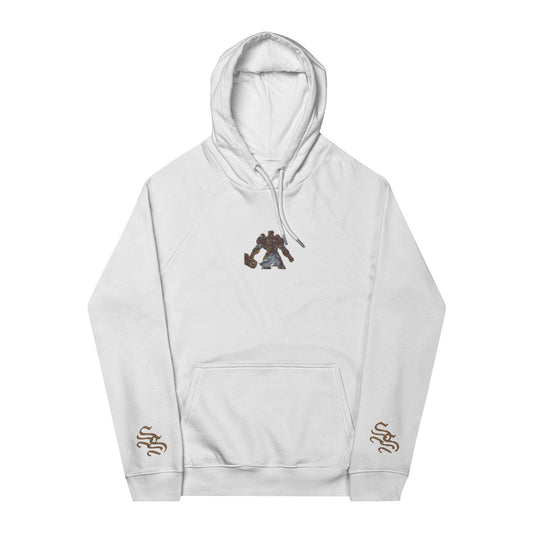 Unisex Eco Raglan Hoodie (Embroidery)