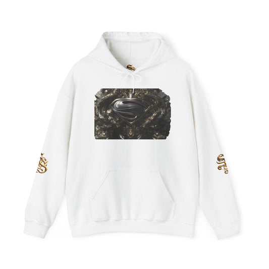 Vintage Superman Graphic Hoodie - Unisex Heavy Blend Sweatshirt