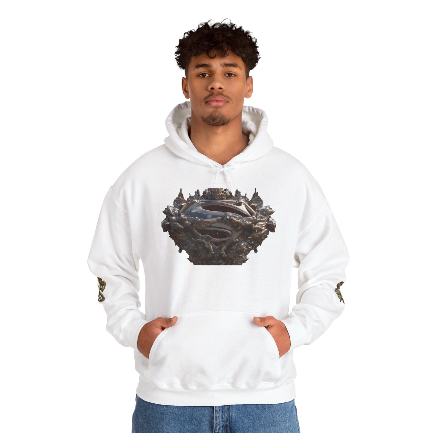 Unisex Heavy Blend™ Hooded Sweatshirt - Dragon Crest Graphic