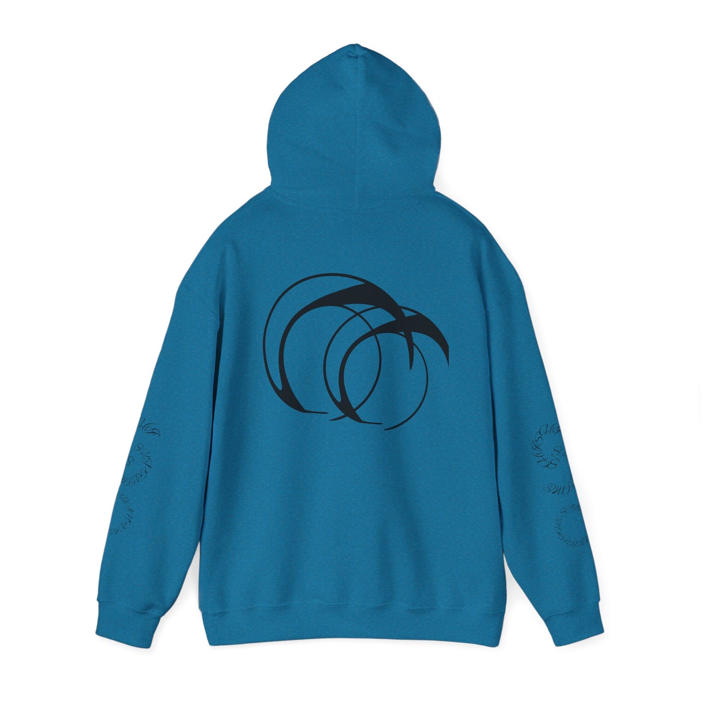 Zarvokian Prime Warrior Hoodie - Unisex Heavy Blend Sweatshirt with Artistic Design