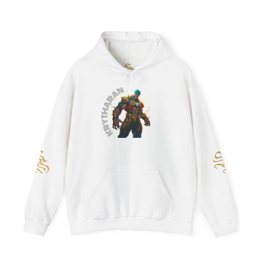 Mythical Creature Unisex Hooded Sweatshirt - Cozy Graphic Hoodie for Fantasy Lovers