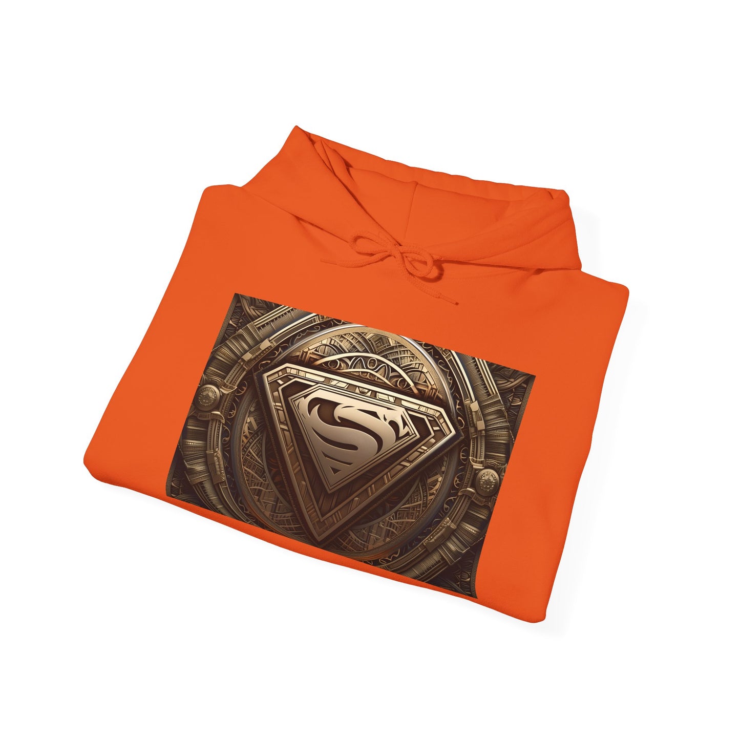 Superhero Heavy Blend™ Hoodie – Stylish Unisex Sweatshirt with Iconic Emblem