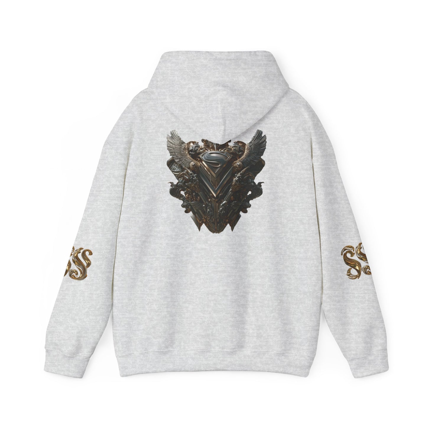 Epic Fantasy Unisex Hooded Sweatshirt with Bold Design