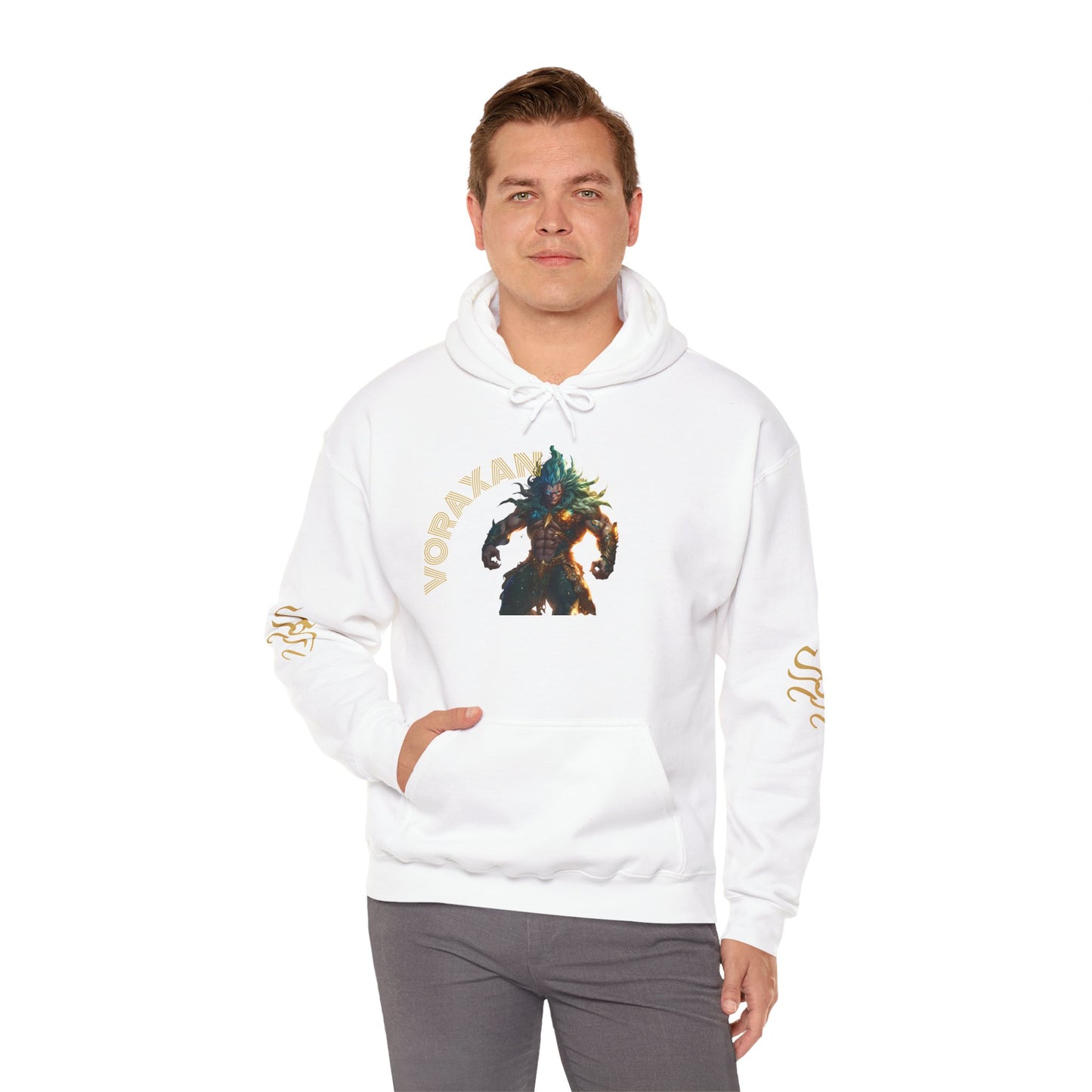 Epic Gamer Hoodie with Voraxian Design - Unisex Heavy Blend™