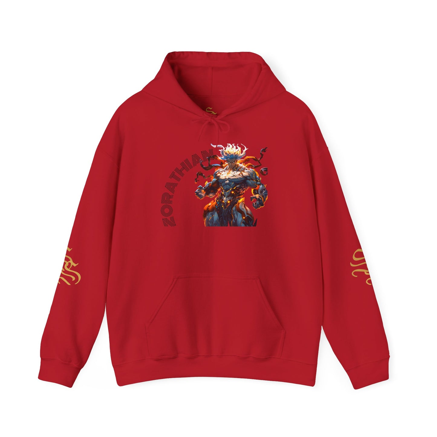 Zorathian Unisex Heavy Blend™ Hoodie - Bold Graphic Design for Everyday Wear