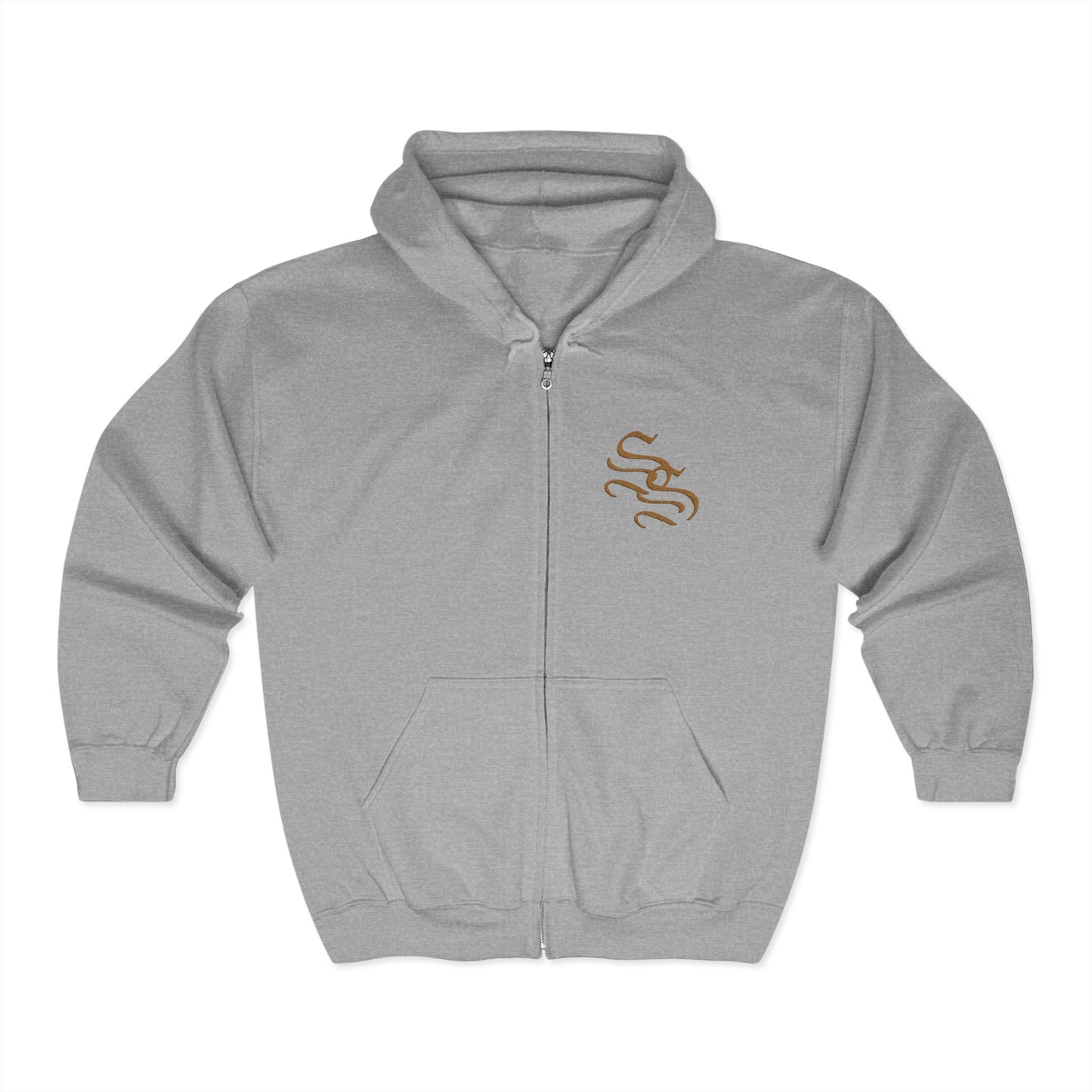 Unisex Full Zip Hooded Sweatshirt - Comfortable & Stylish Layering for Everyday Use