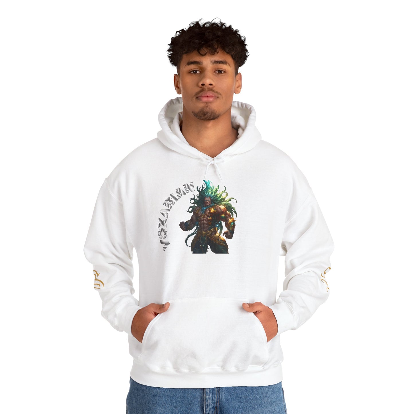 Vokarian Unisex Heavy Blend Hoodie - Artistic Design for Creative Souls