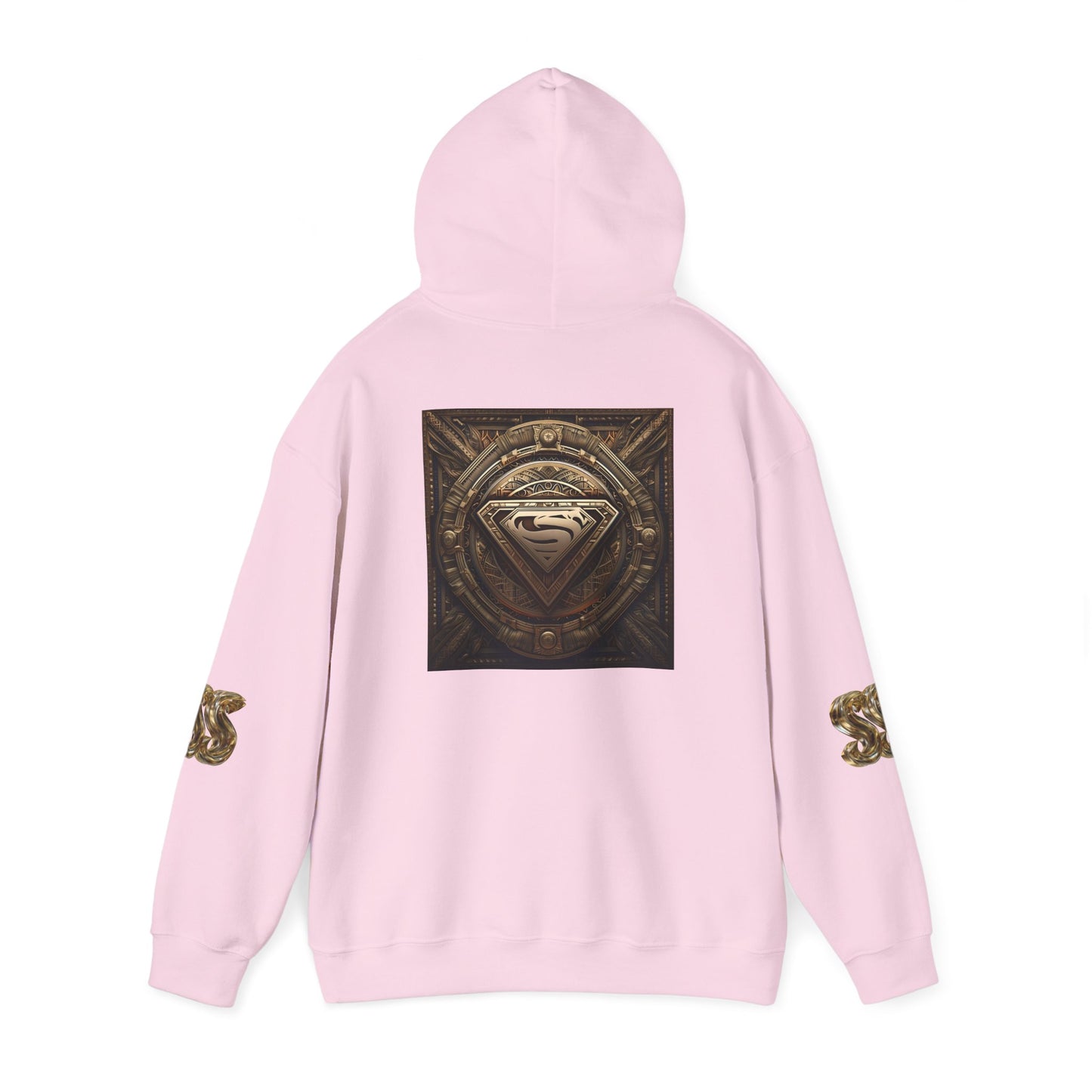 Superhero Heavy Blend™ Hoodie – Stylish Unisex Sweatshirt with Iconic Emblem