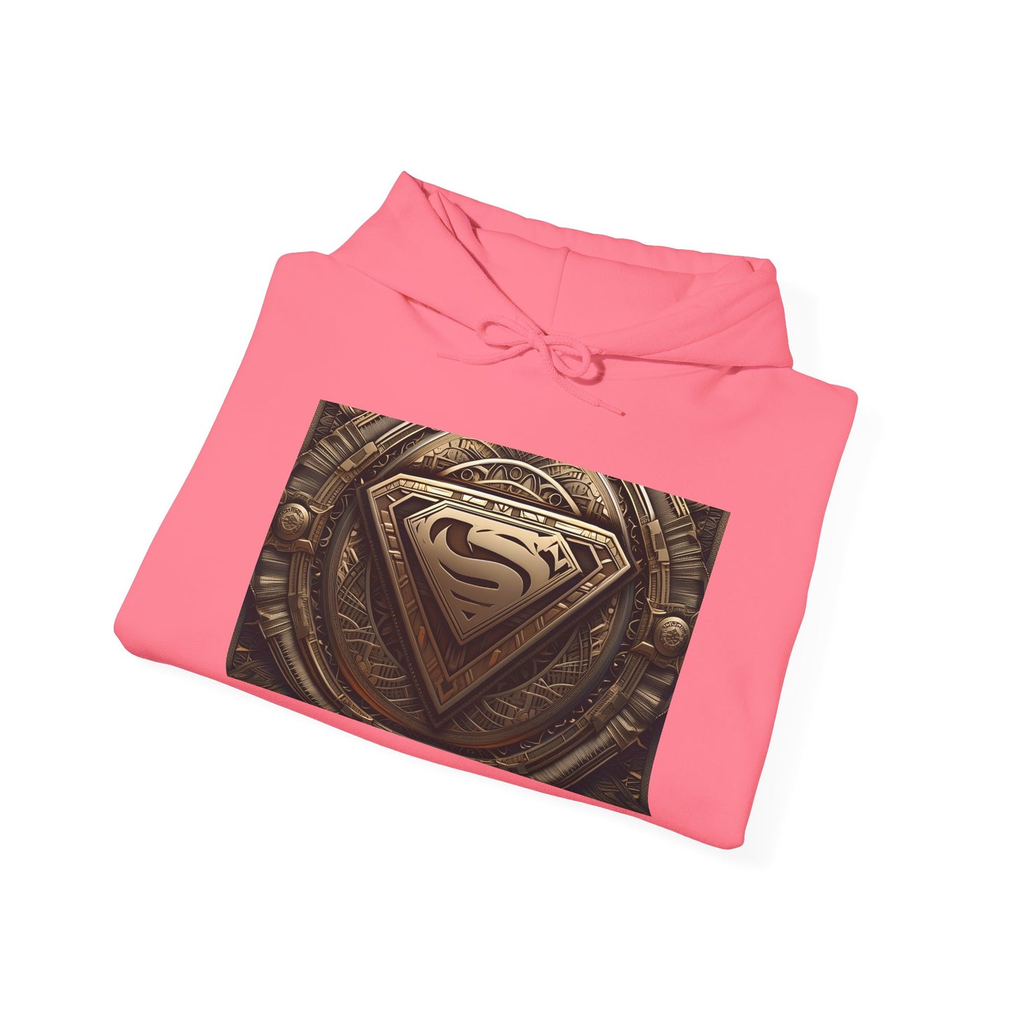 Superhero Emblem Unisex Hoodie - Heavy Blend™ Sweatshirt