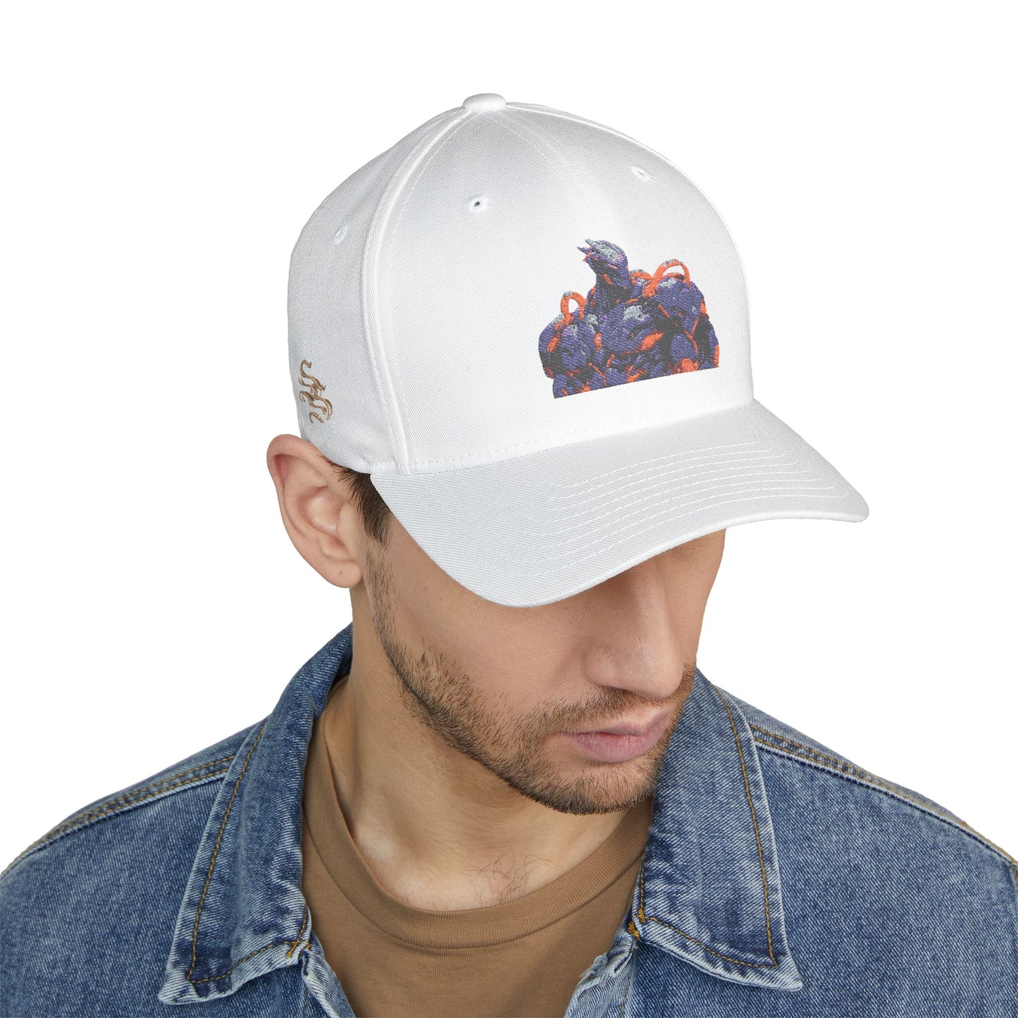 Embroidered Closed-Back Cap - Stylish Streetwear for Every Occasion