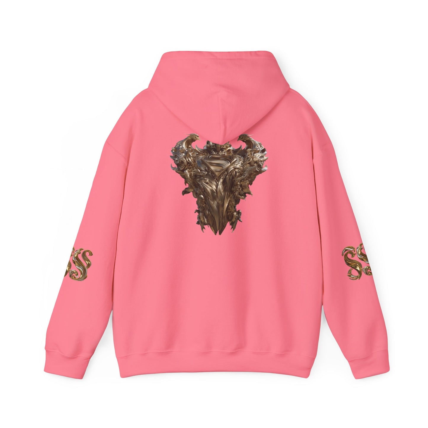 Epic Superhero Hoodie with Metallic Design - Unisex Heavy Blend™