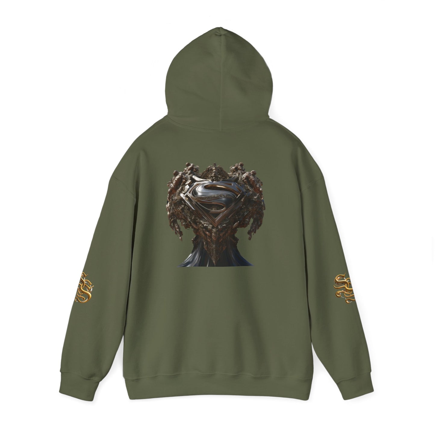 Unisex Heavy Blend™ Superhero Graphic Hoodie - Bold and Stylish Apparel for Fans