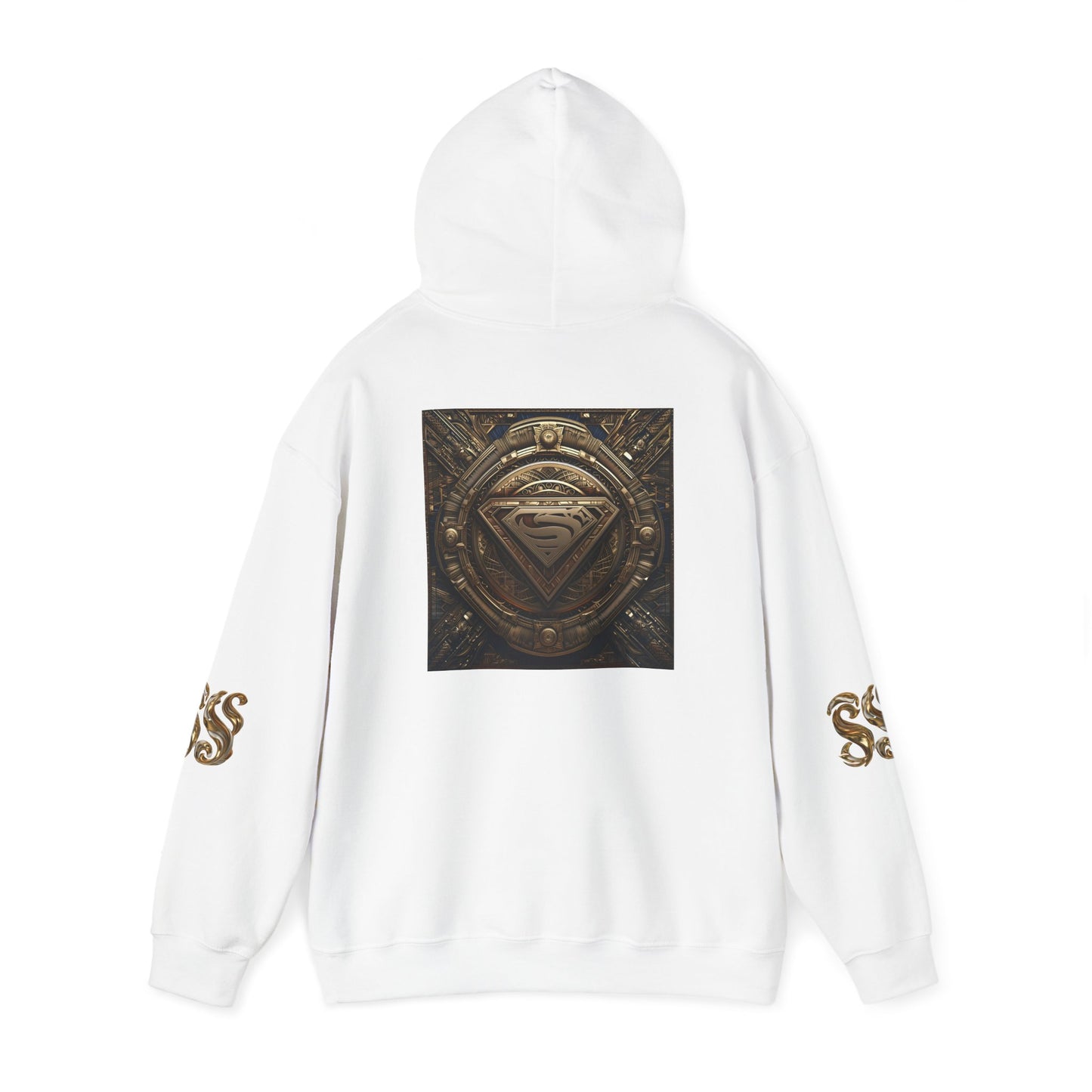 Superhero Inspired Unisex Heavy Blend™ Hoodie – Unique Design for Fans