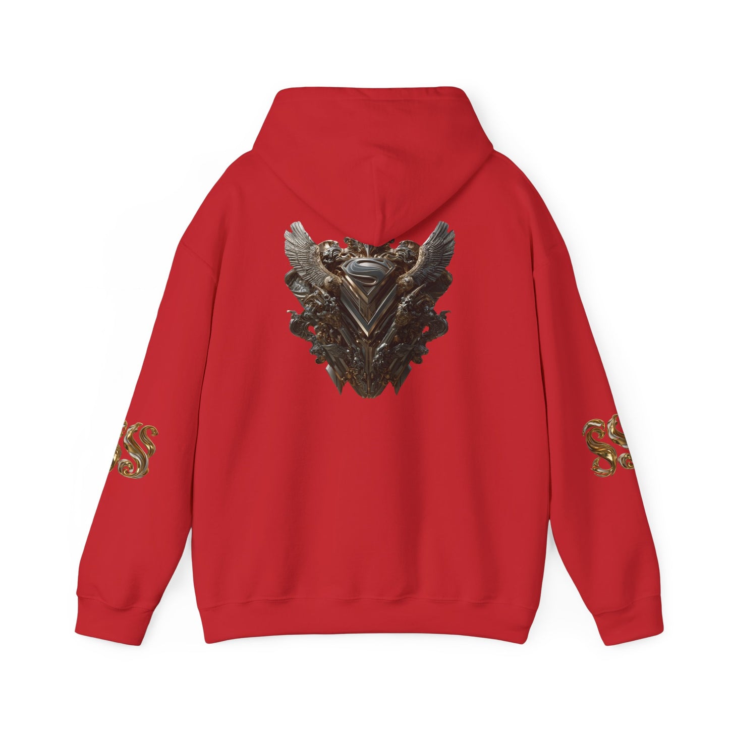 Epic Fantasy Unisex Hooded Sweatshirt with Bold Design
