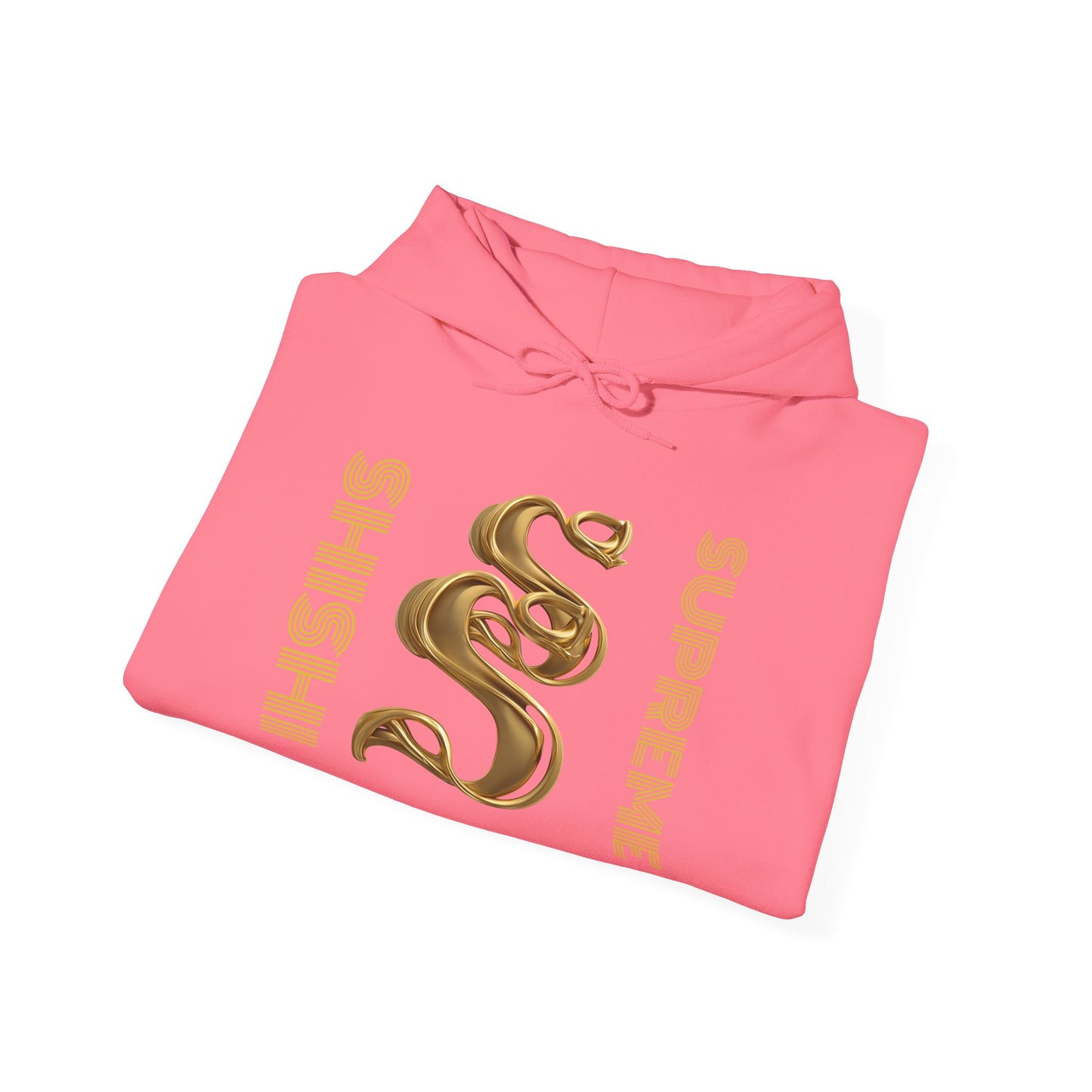Gold Shishi Supreme Unisex Heavy Blend Hooded Sweatshirt | Stylish Streetwear for Casual Comfort