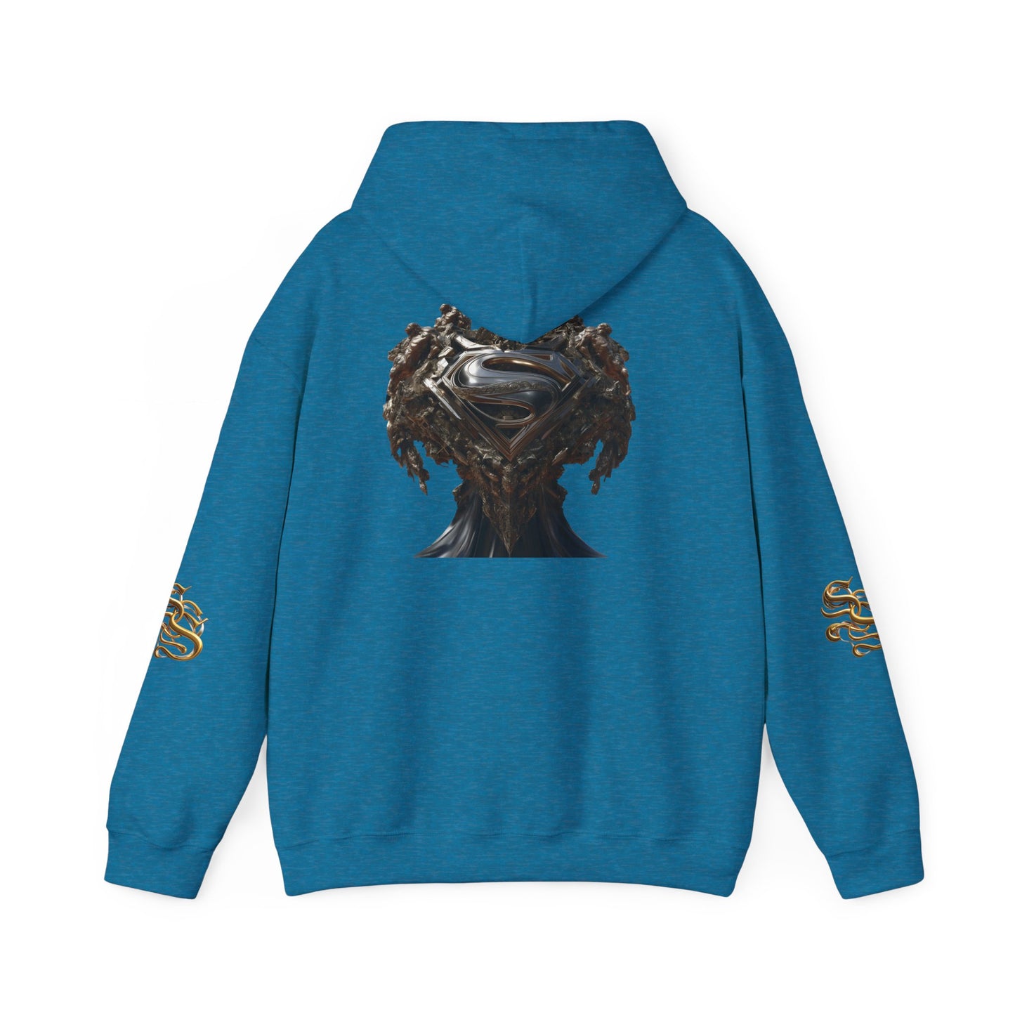 Unisex Heavy Blend™ Superhero Graphic Hoodie - Bold and Stylish Apparel for Fans