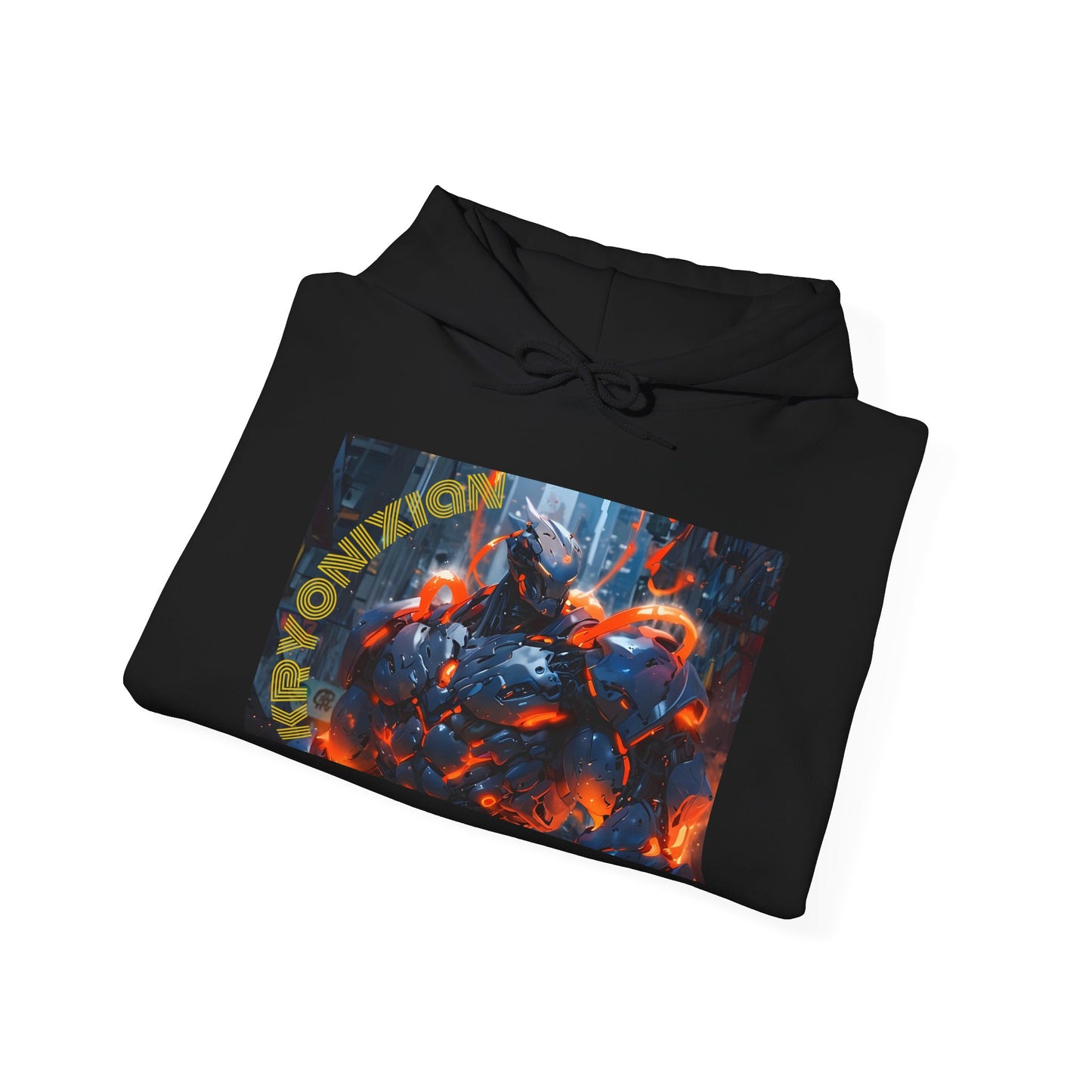Kryonixan in the city Unisex Heavy Blend™ Hoodie – Street Style Art for Everyday Wear