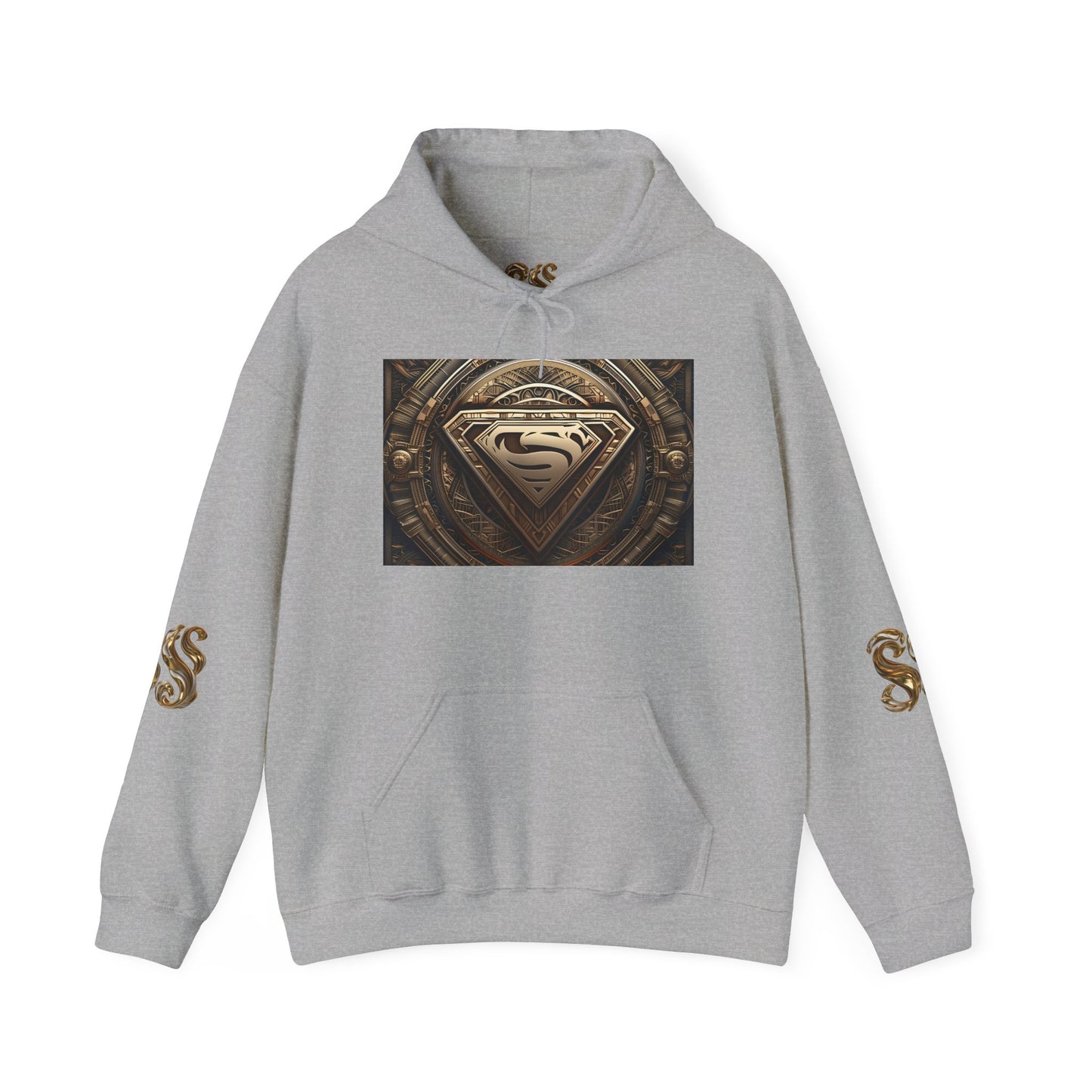 Superman Inspired Unisex Hooded Sweatshirt - Heavy Blend™