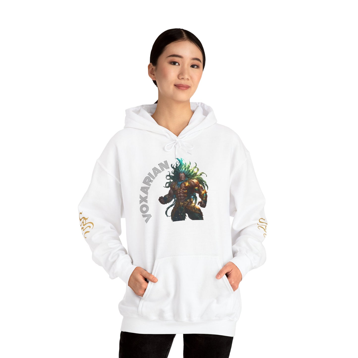 Vokarian Unisex Heavy Blend Hoodie - Artistic Design for Creative Souls