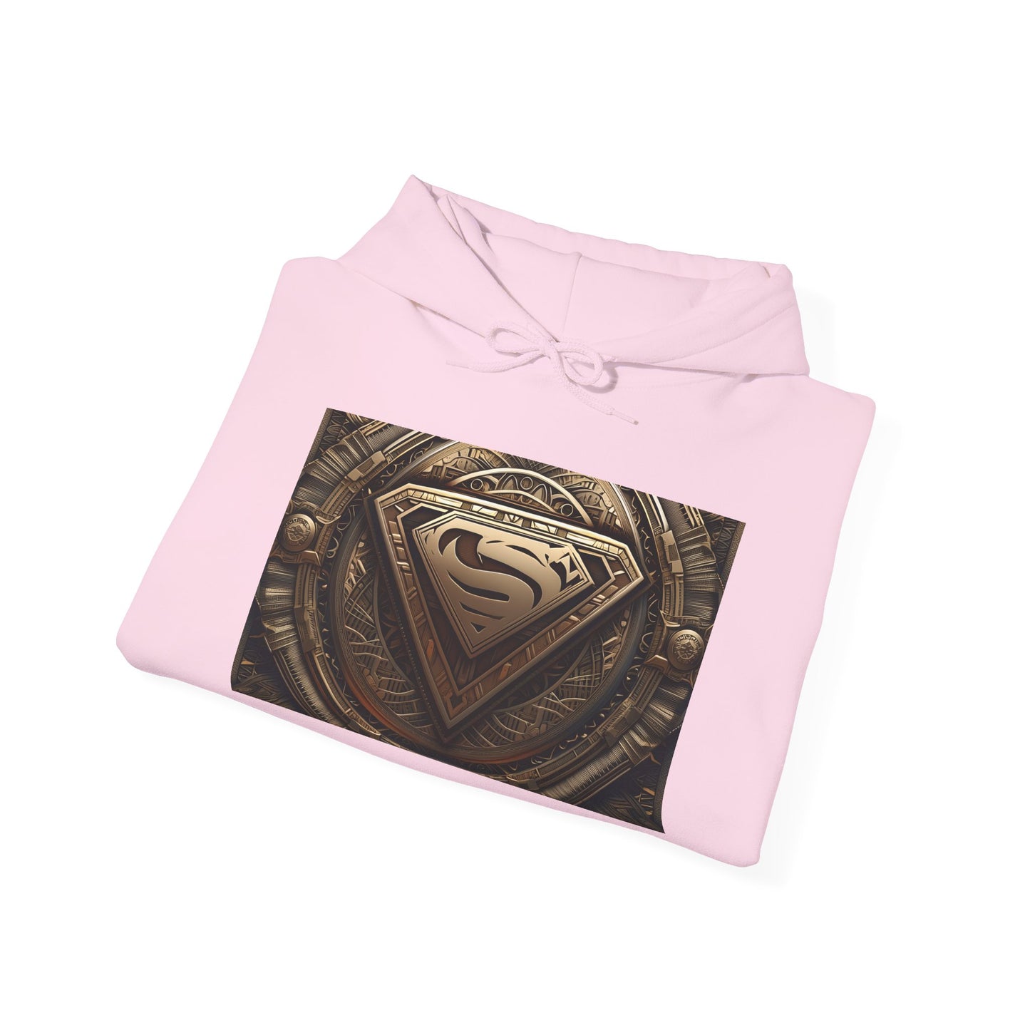 Superhero Emblem Unisex Hoodie - Heavy Blend™ Sweatshirt