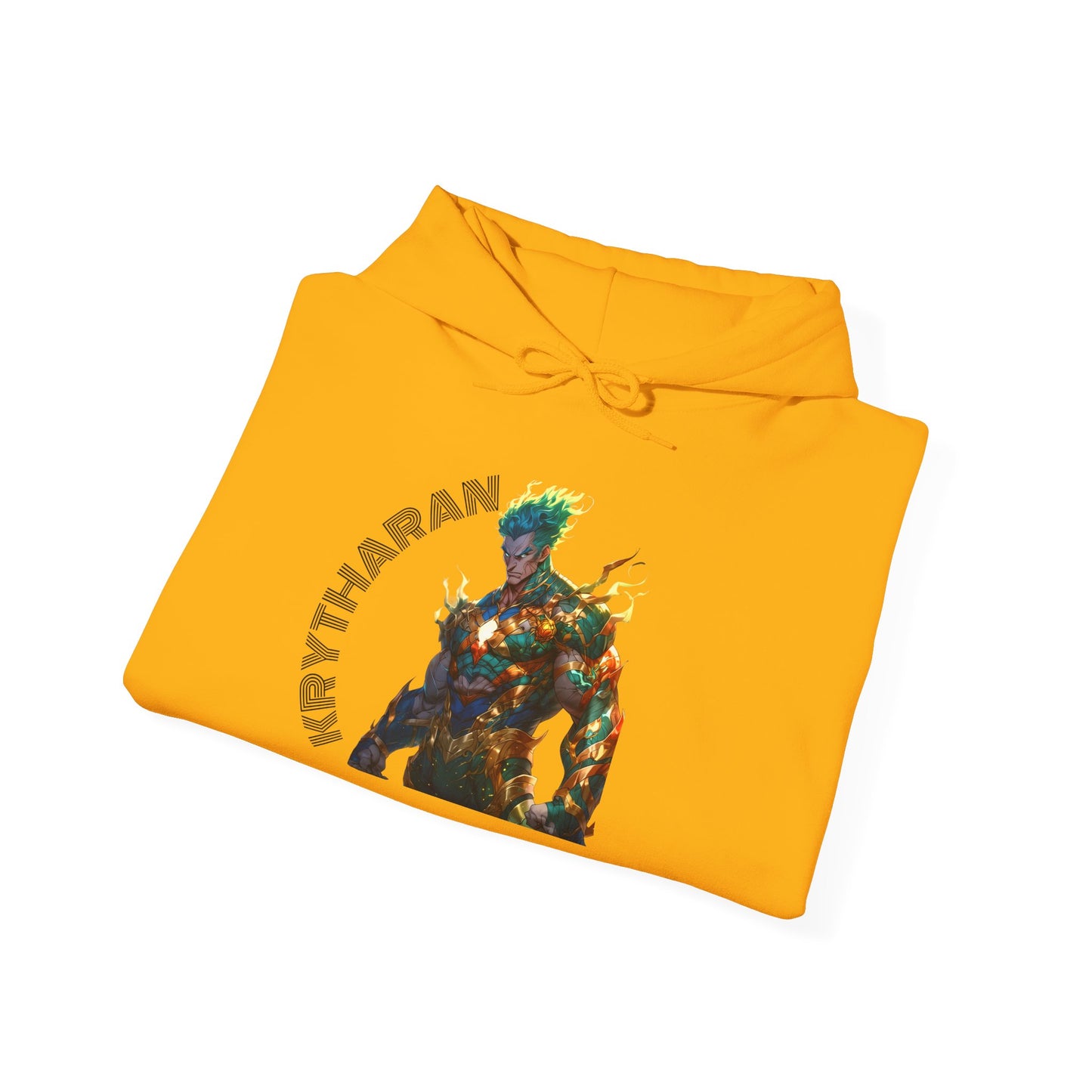 Fantasy Graphic Hooded Sweatshirt - Perfect for Gamers and Art Lovers