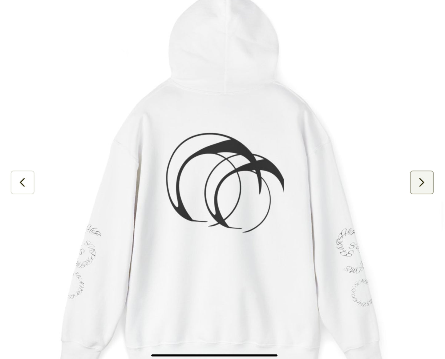 Golden Warrior Hoodie - Unisex Heavy Blend Sweatshirt with Artistic Design